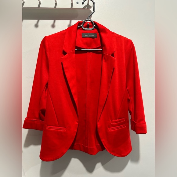 Suzy Sheir Red Blazer (S) - Picture 1 of 2
